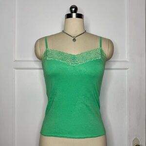 DKNY green cami